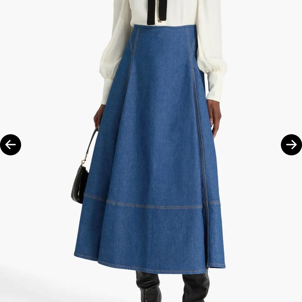 Zimmermann Denim Skirt